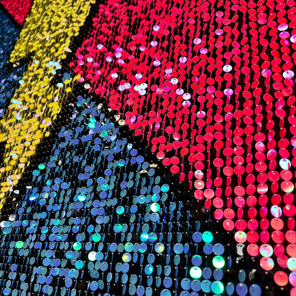 Bilde "Lynet" Shimmer wall. gjør det selv