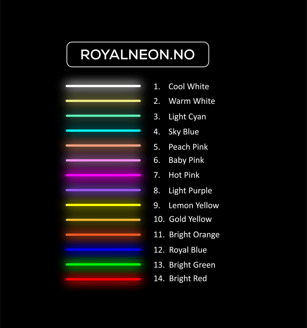 "Tiara" Led Neonskilt