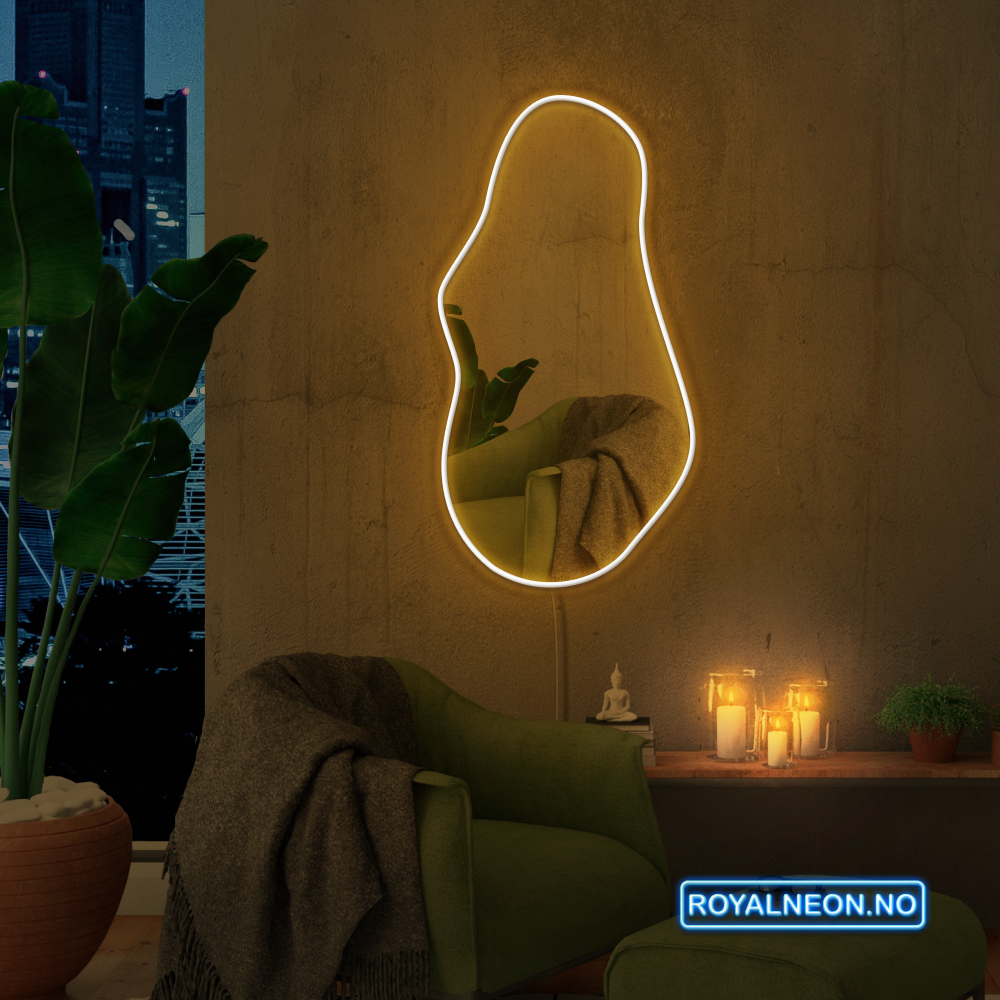 Speil "Trendy med RGB" Led neonskilt. Bestilling!